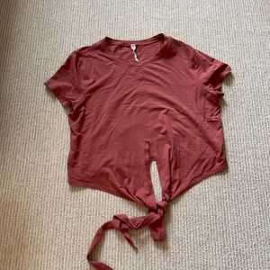 Lululemon Tie Wrap Shirt